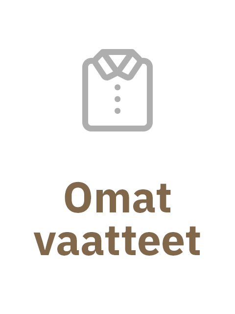 Omat vaatteet